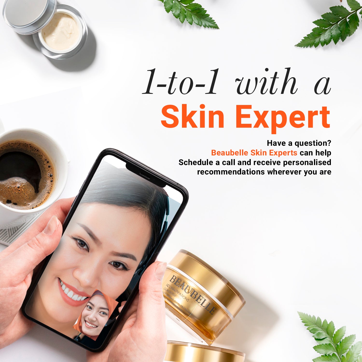 Virtual One-to-One Skin Consultation 