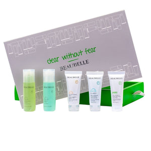 Clear Without Fear Swiss Kit (Oily, Acne-Prone) - Beaubelle Asia-Pacific