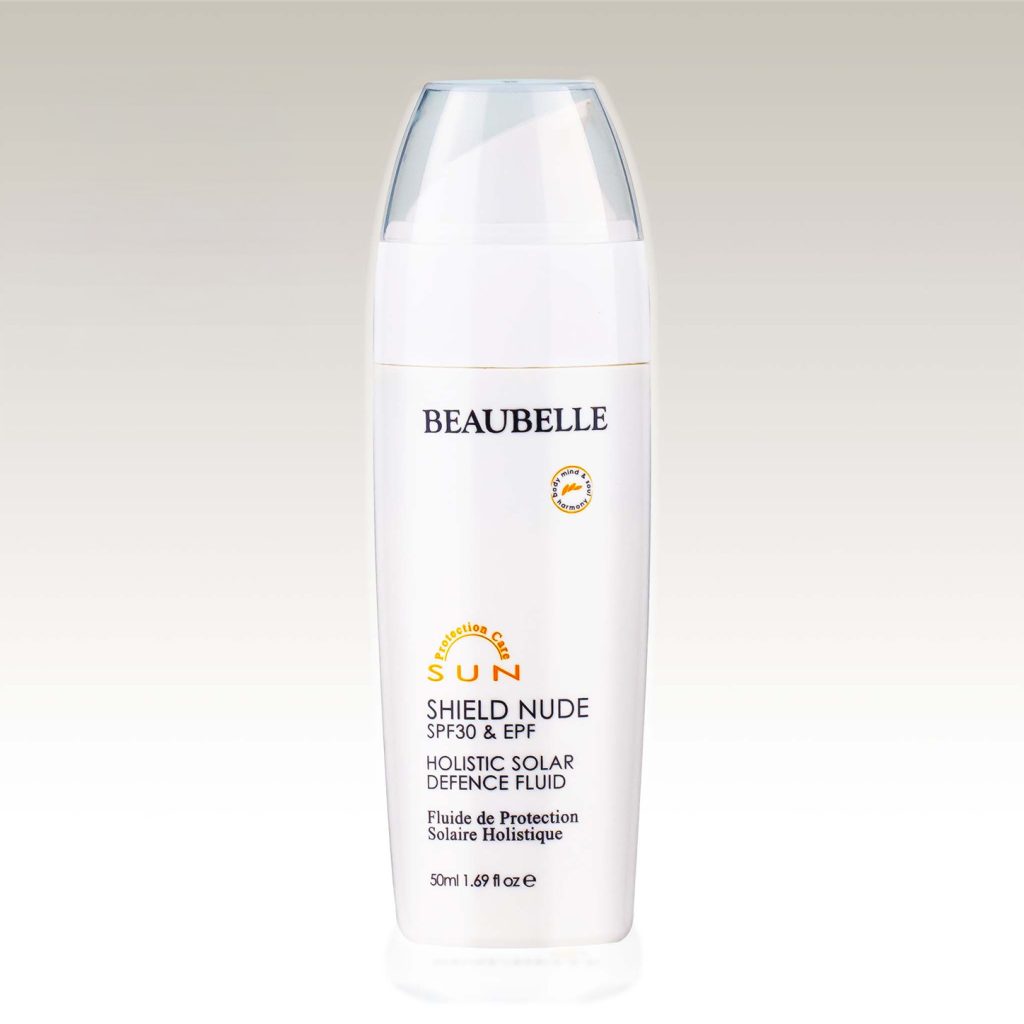shield nude holistic solar defence fluid spf 30