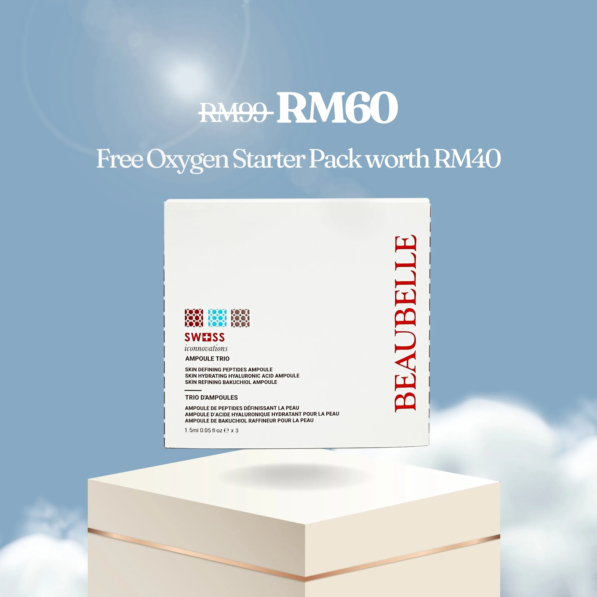 ampoule trio campaign banner (1)