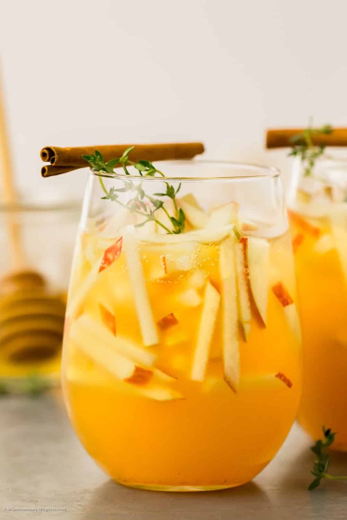 spiked apple cider drink